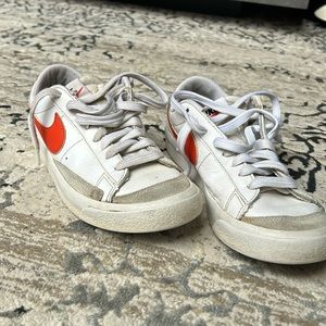 Kids, Yōkō Nike, orange, low blazer shoes